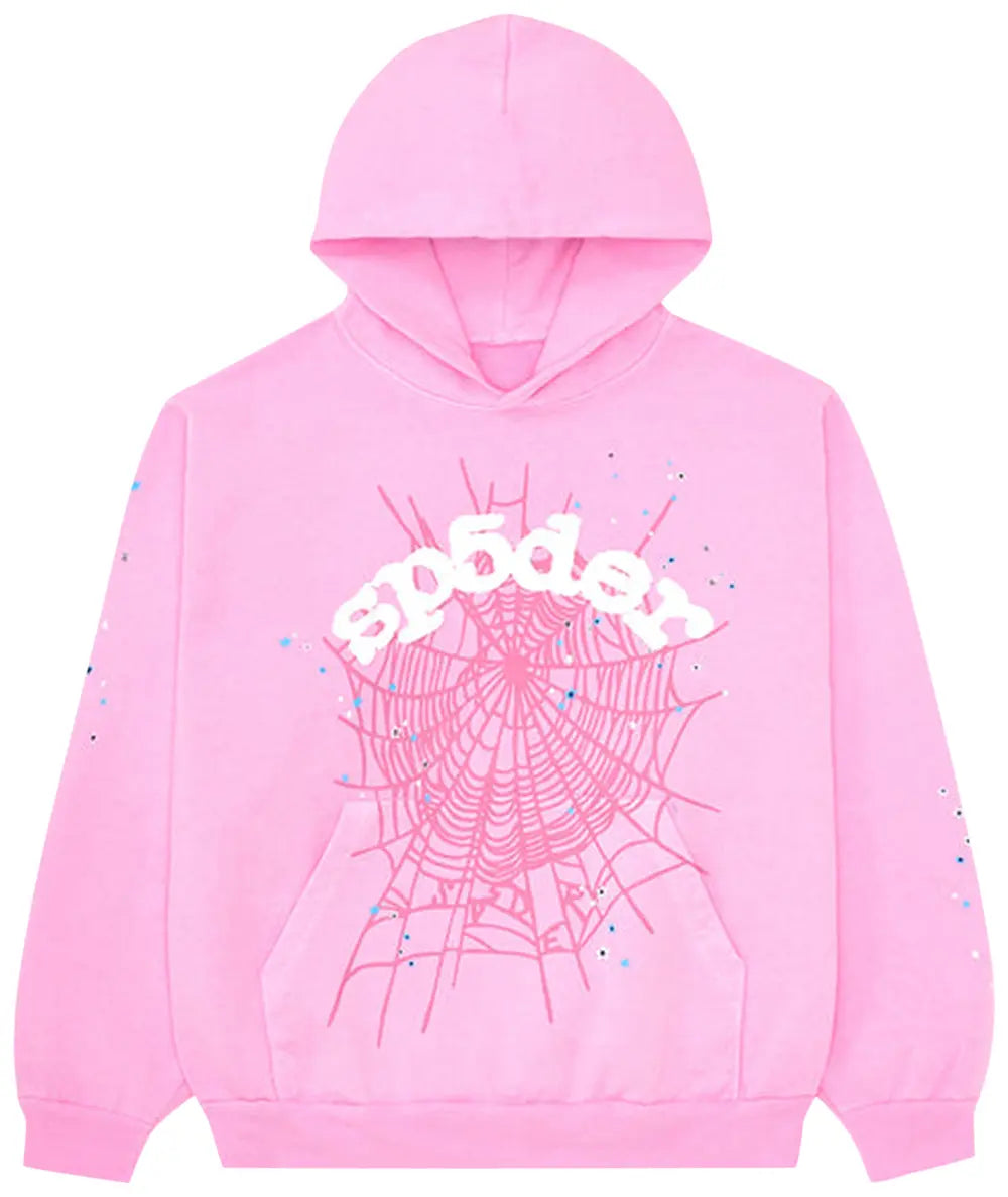 Pink SPDER Hoodie