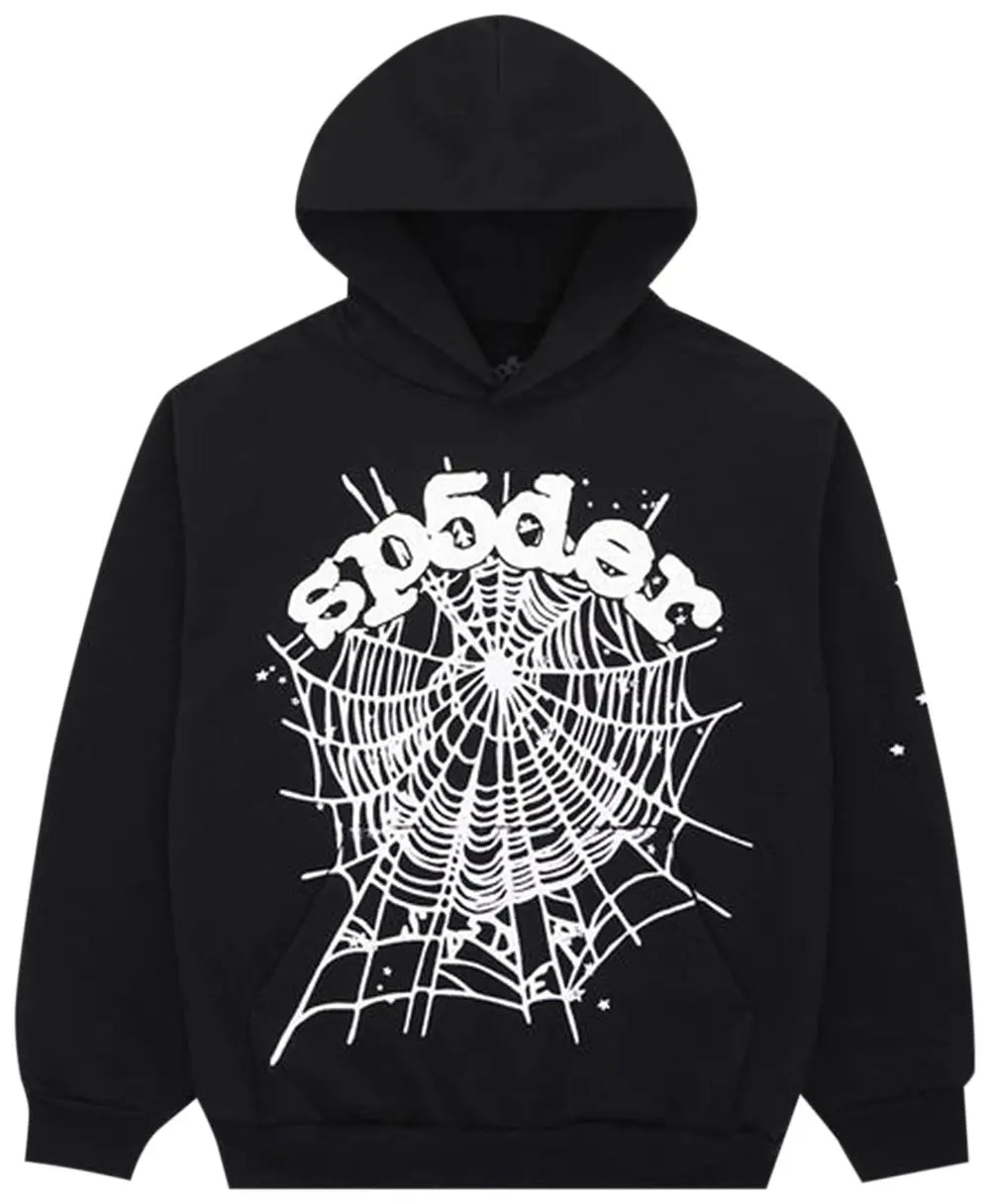 Black SPDER Hoodie