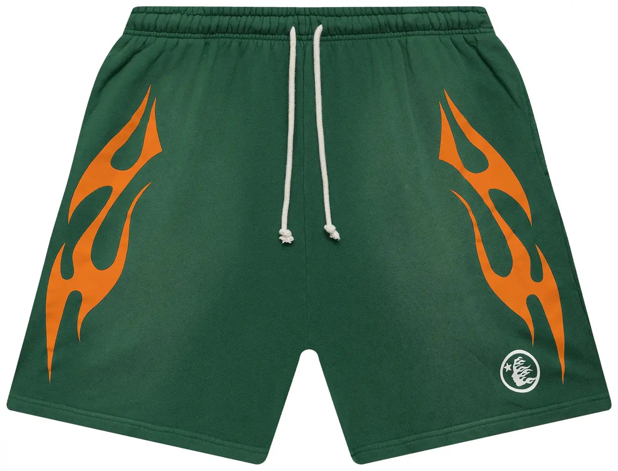 Green HS Flame Shorts