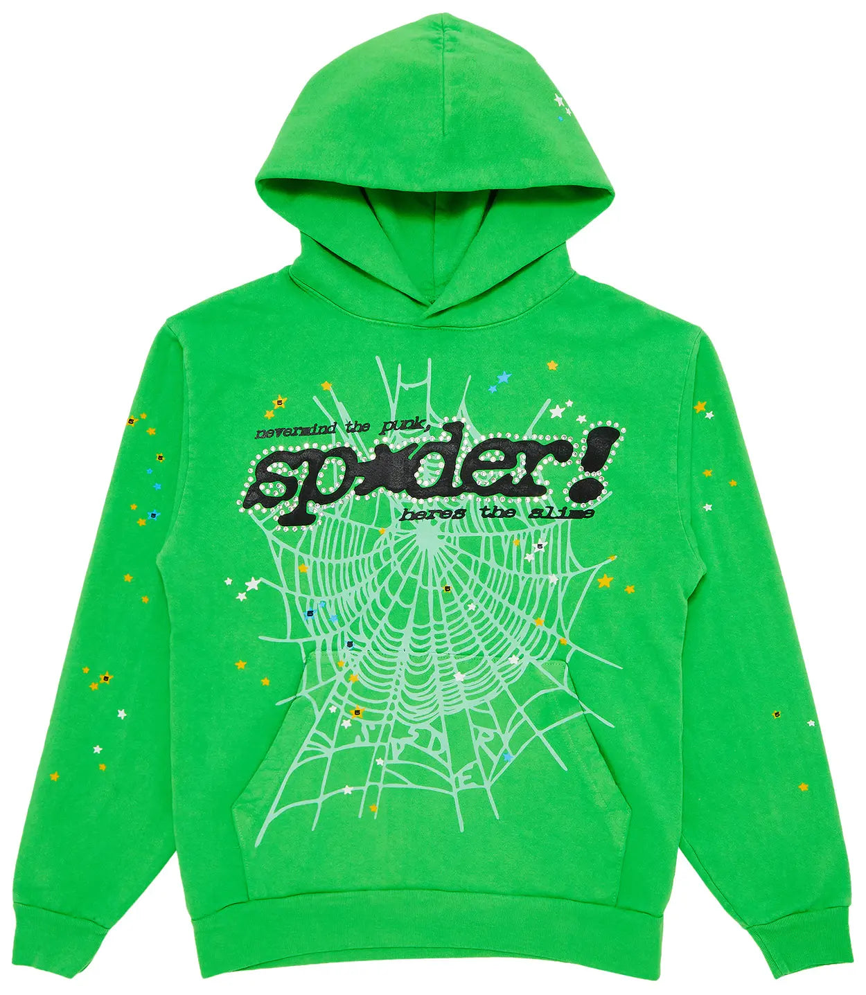 Bright Green SPDER Hoodie