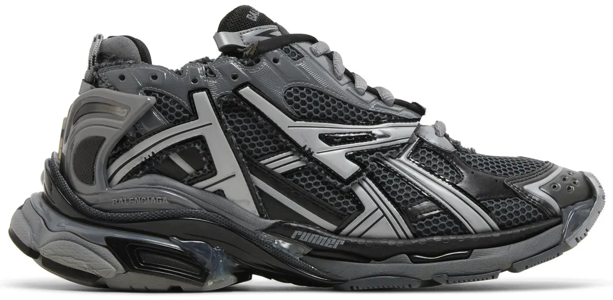 Grey/Black Balenci Runners